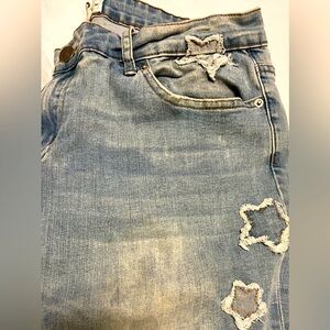 5/$5 For The Republic Light Blue Star Women's Jeans